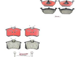 Kit De Balatas Bajos Metales Delanteras y Traseras