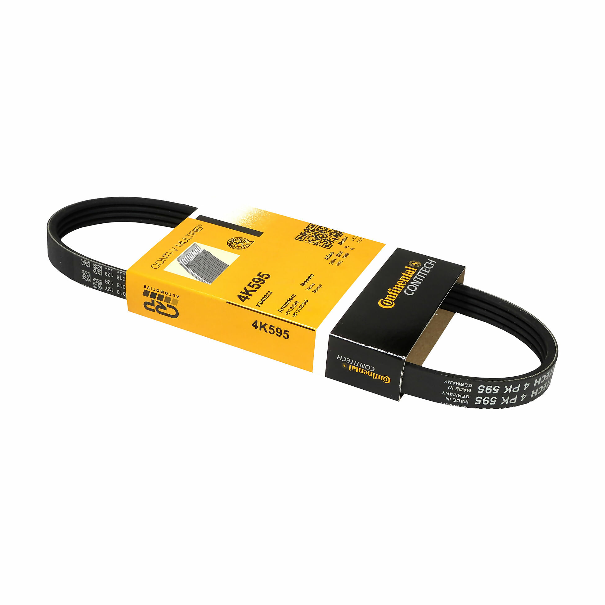 Banda Accesorios Serpentina Alternador Y Dirección Hidráulica
