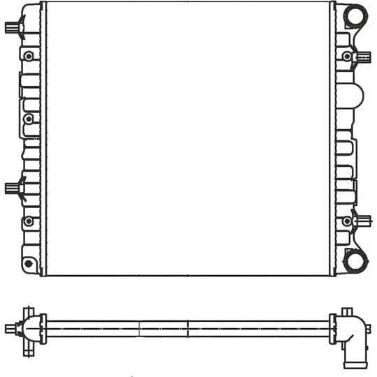 valeo-radiador-de-agua-volkswagen-crossfox-2006-2015-volkswagen-crossfox-l4-1-6l-0