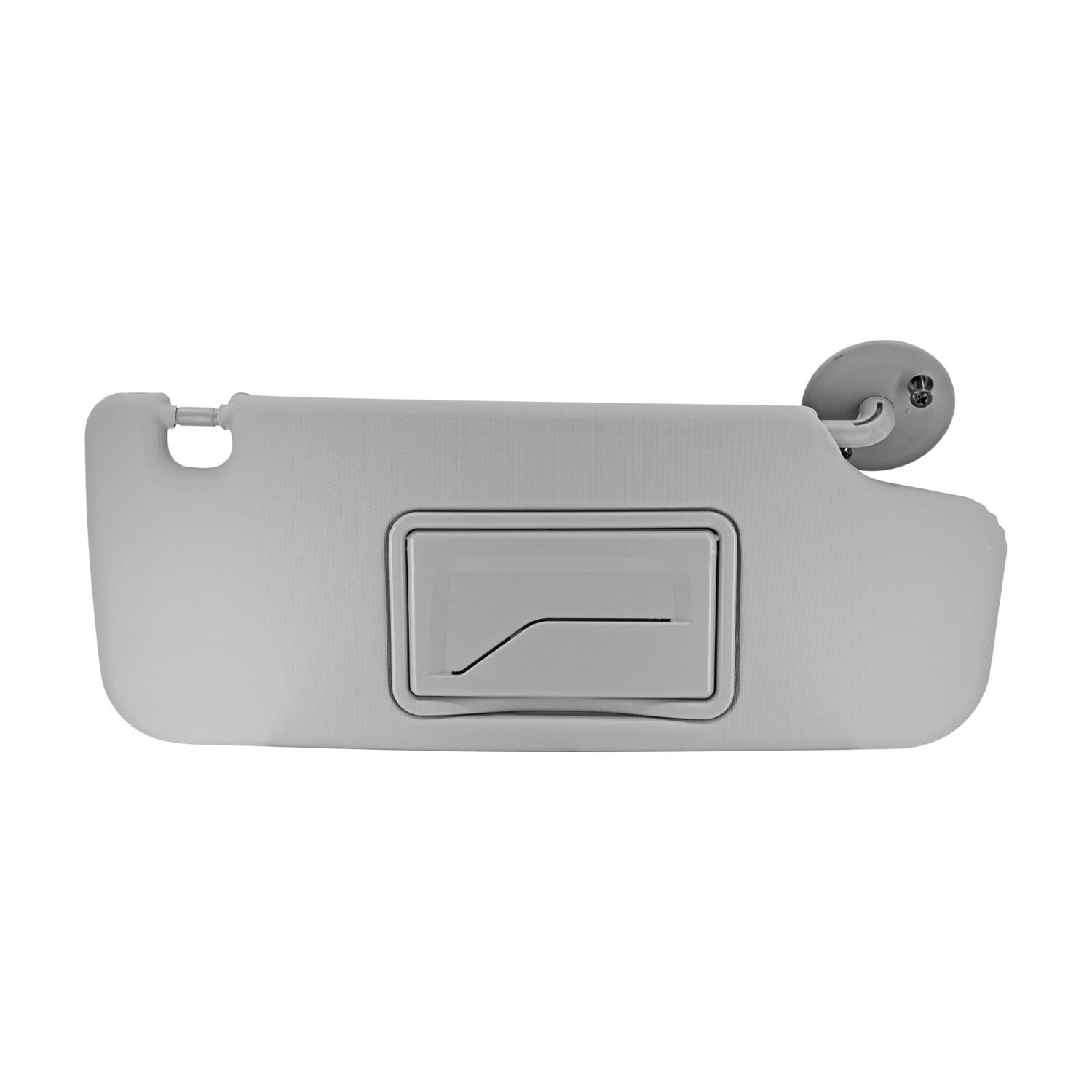 Visera Gris Clara Con Espejo Lado Pasajero