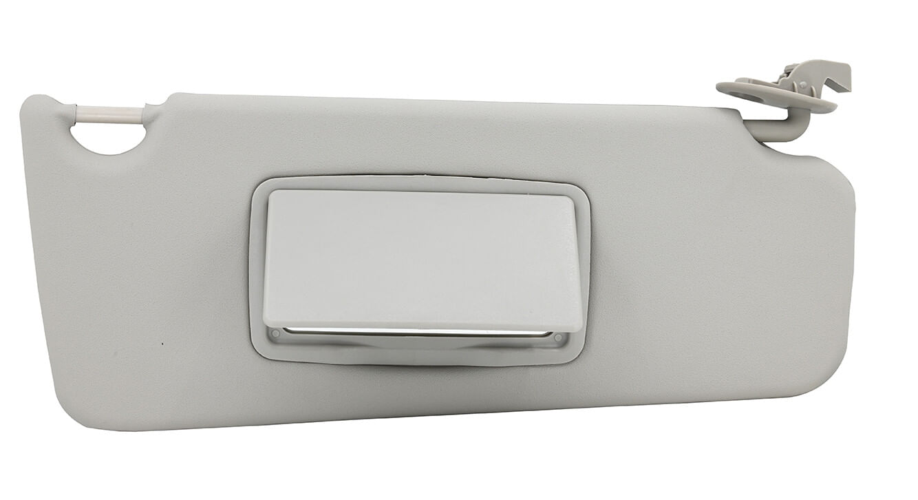 Visera Gris Con Espejo Lado Pasajero