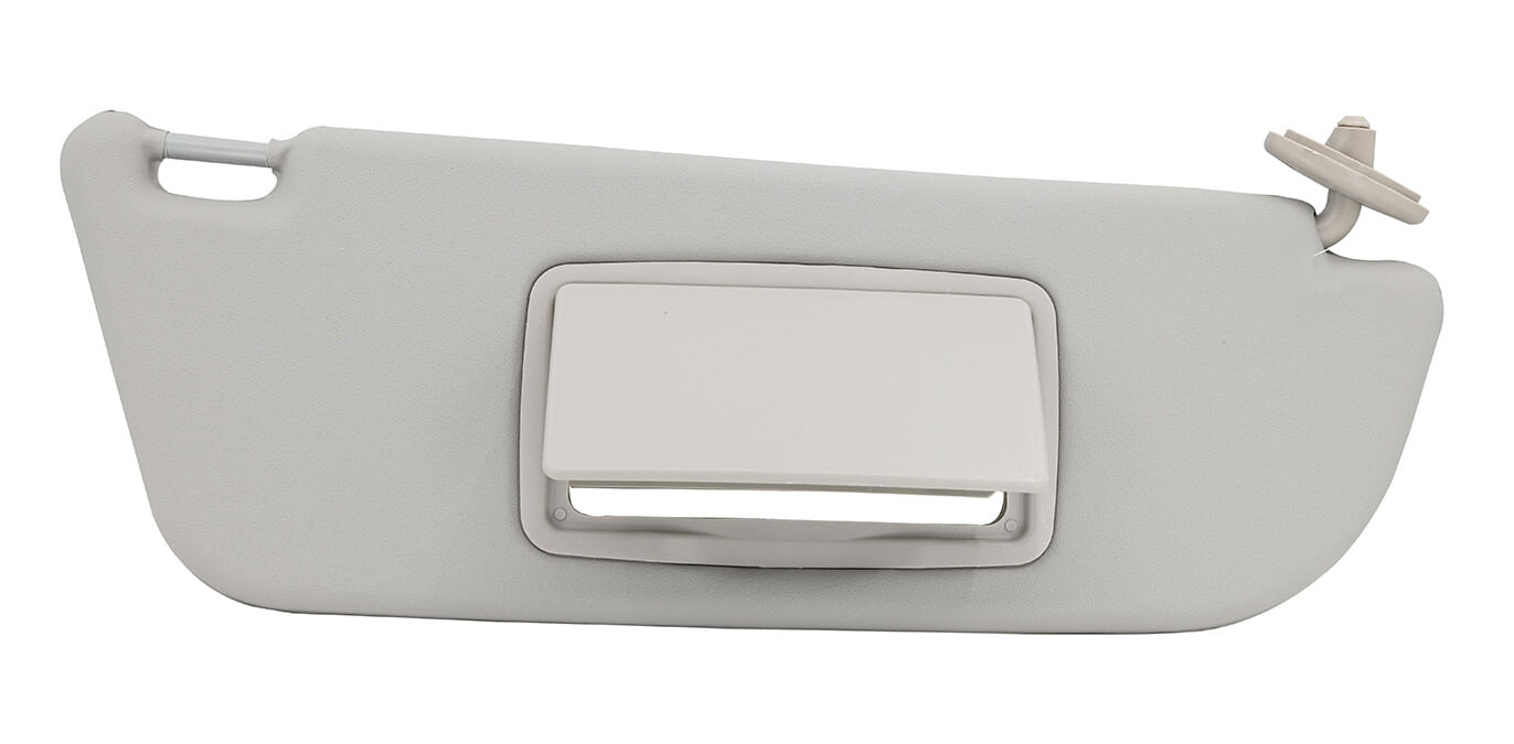 Visera Gris Clara Con Espejo Lado Conductor