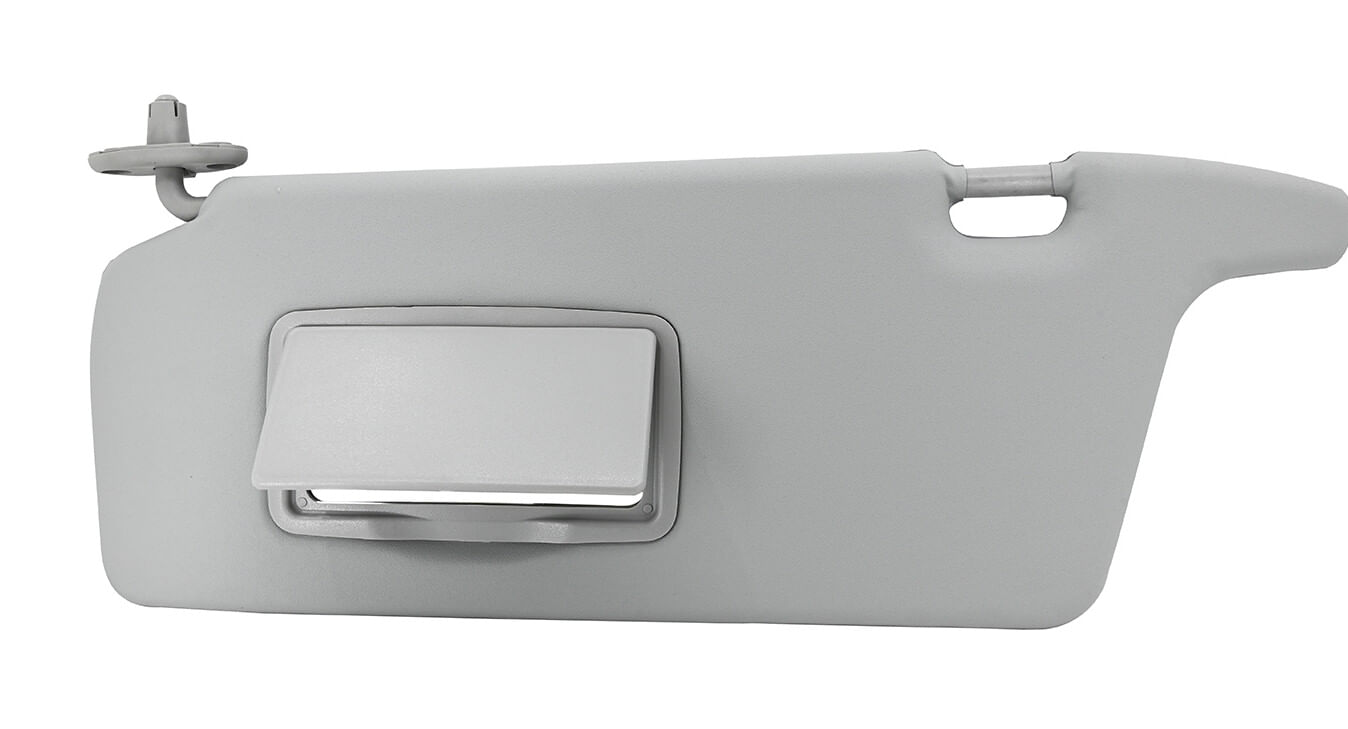 Visera Gris Con Espejo Lado Pasajero