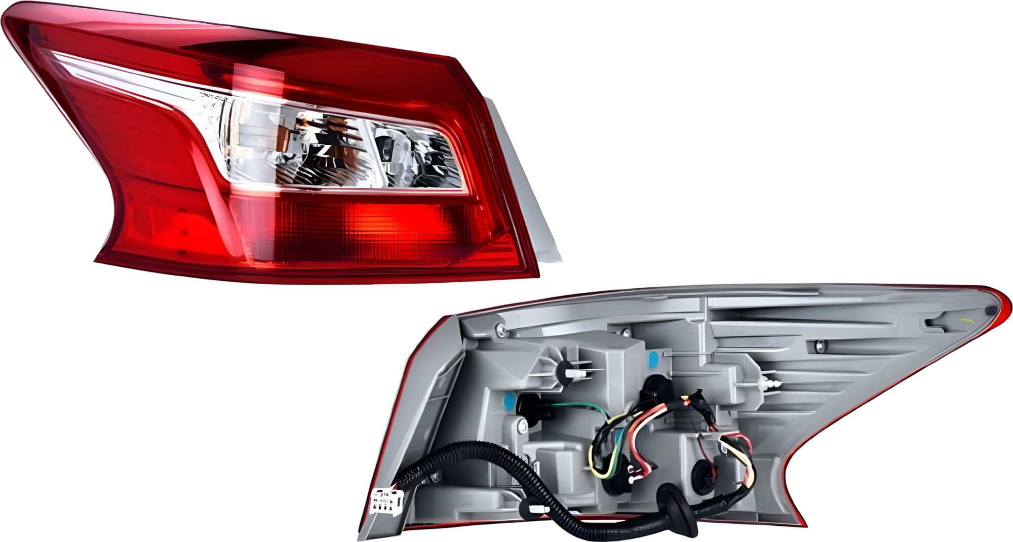 Calavera Exterior Con Leds Lado Conductor
