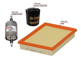 Kit De Filtros Sintético 3 Piezas