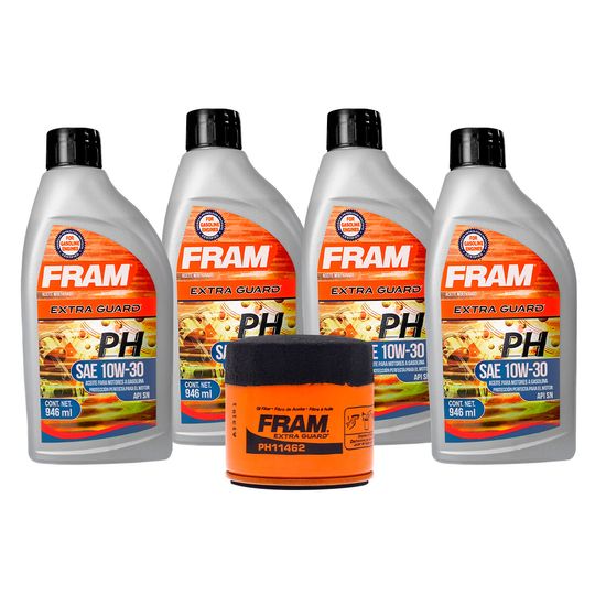 fram-kit-de-aceite-mineral-10w30-filtro-para-aceite-mineral-5-piezas-chevrolet-aveo-2018-2022-aveo-l4-1-5l-0