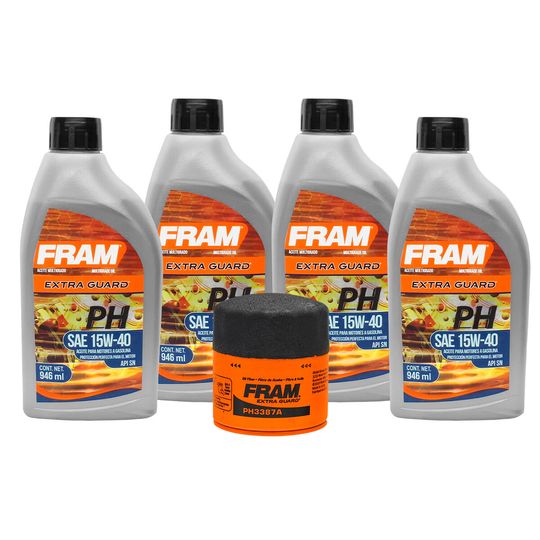 fram-kit-de-aceite-mineral-15w40-filtro-para-aceite-mineral-5-piezas-chevrolet-aveo-2011-2017-aveo-l4-1-6l-0 fram-kit-de-aceite-mineral-15w40-filtro-para-aceite-mineral-5-piezas-chevrolet-aveo-2011-2017-aveo-l4-1-6l-0