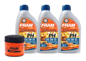 Kit De Aceite Mineral 5W30, Filtro Para Aceite Mineral (4 Piezas)