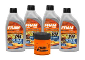 Kit De Aceite Mineral 15W40, Filtro Para Aceite Mineral (5 Piezas)