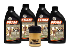 Kit De Aceite Sintético 5W30, Filtro Para Aceite Sintético (5 Piezas)