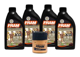 Kit De Aceite Sintético 5W30, Filtro Para Aceite Sintético (5 Piezas)