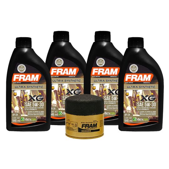 fram-kit-de-aceite-sintetico-5w30-filtro-para-aceite-sintetico-5-piezas-kia-rio-2006-2019-rio-l4-1-6l-0 fram-kit-de-aceite-sintetico-5w30-filtro-para-aceite-sintetico-5-piezas-kia-rio-2006-2019-rio-l4-1-6l-0