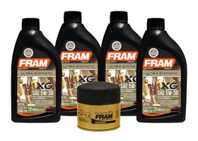 Kit De Aceite Sintético 5W30, Filtro Para Aceite Sintético (5 Piezas)