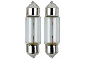 2 Focos Para Placa, Visera