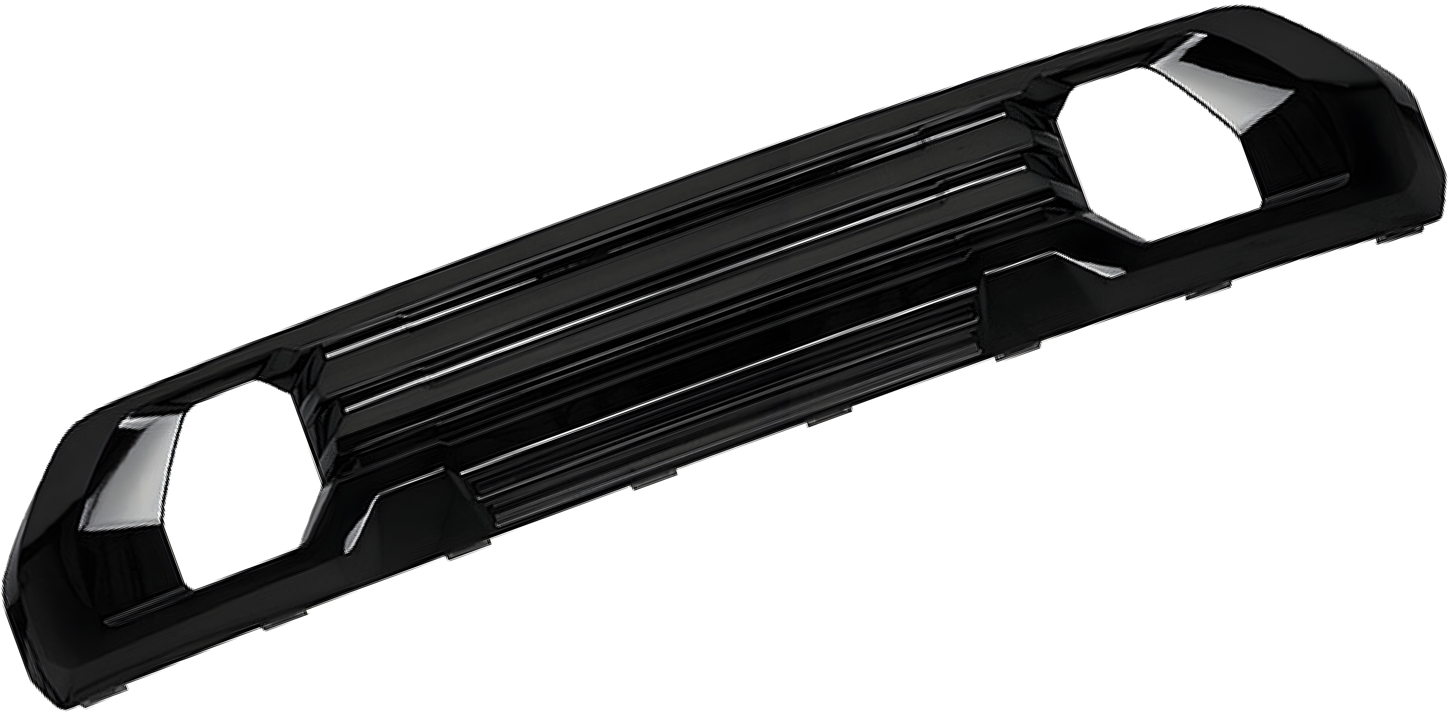 Moldura Para Defensa Delantera Inferior Negra