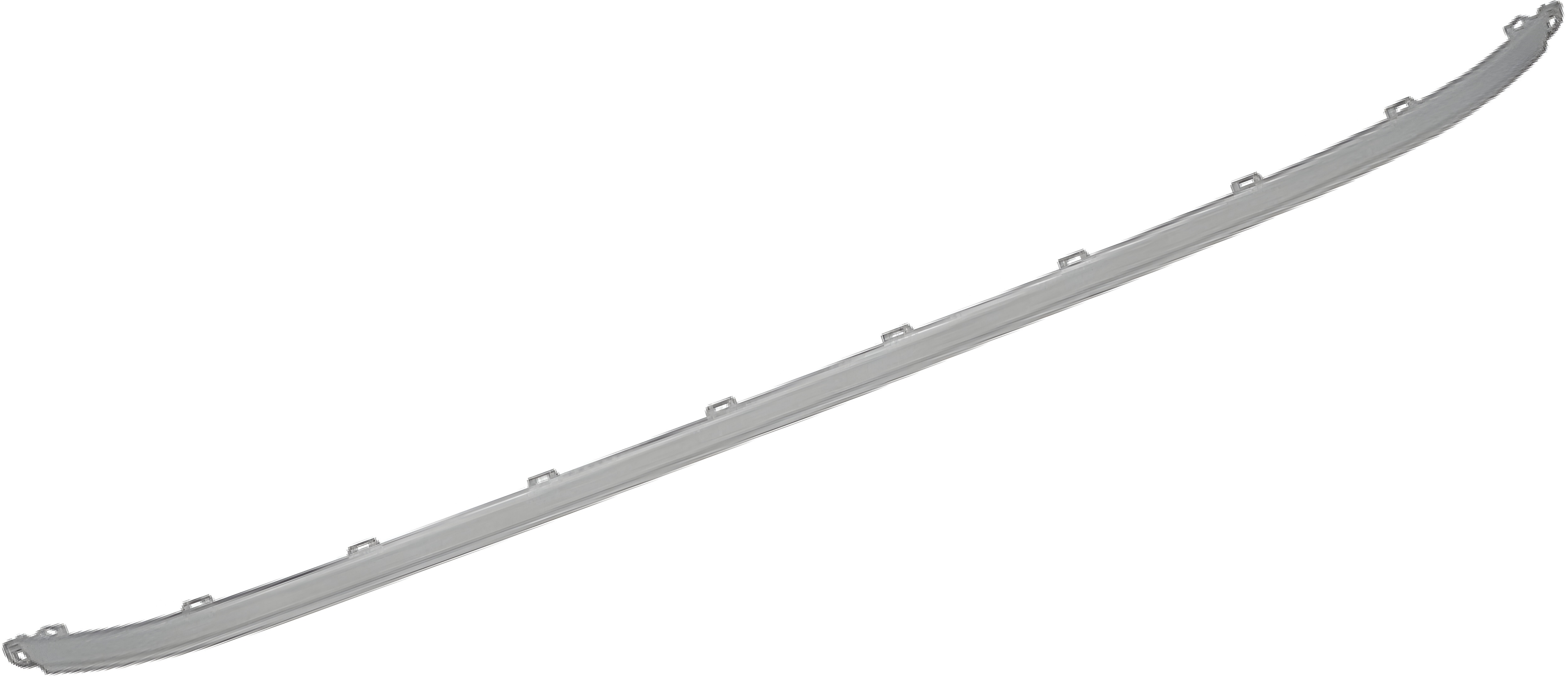 Moldura Para Defensa Delantera Superior Central Cromada