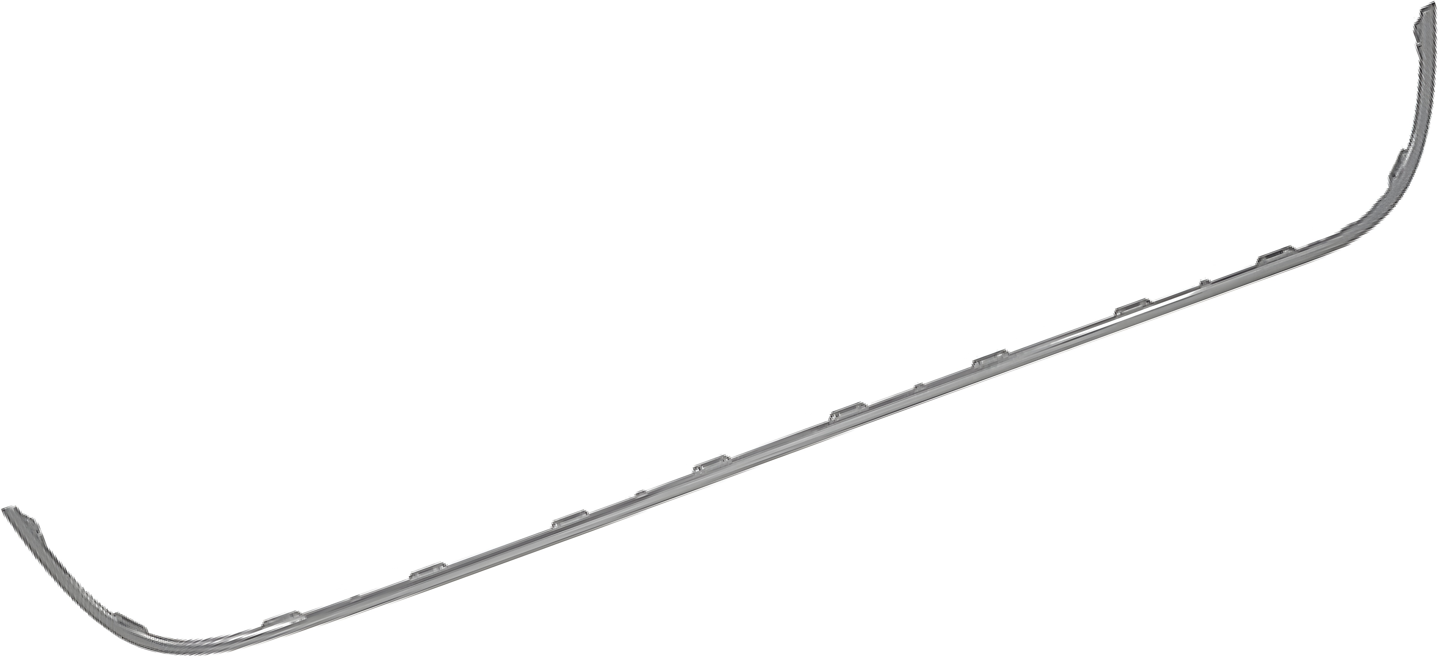 Moldura Para Rejilla Delantera Cromada