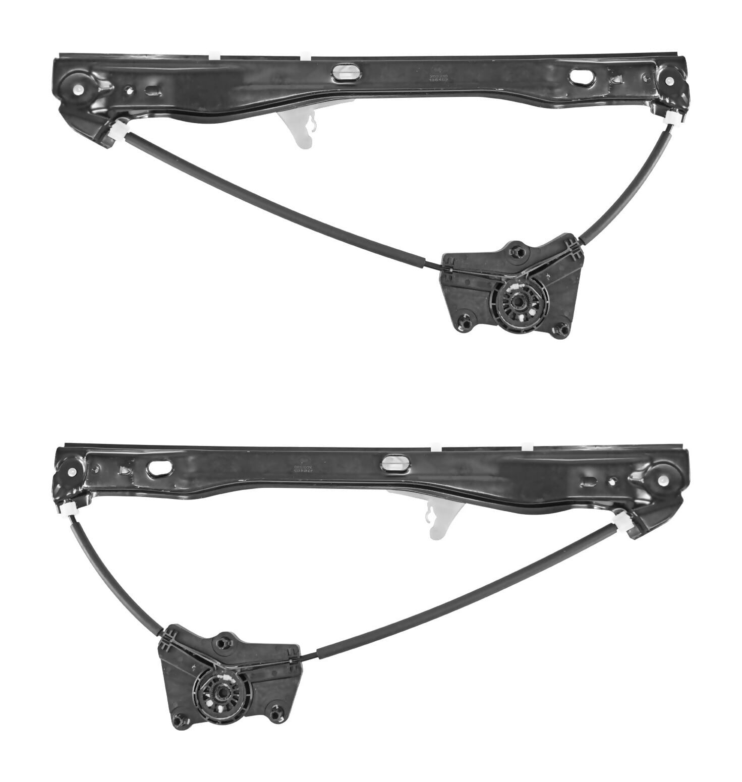 Par De Elevadores De Cristal Manuales Delanteros Pxc