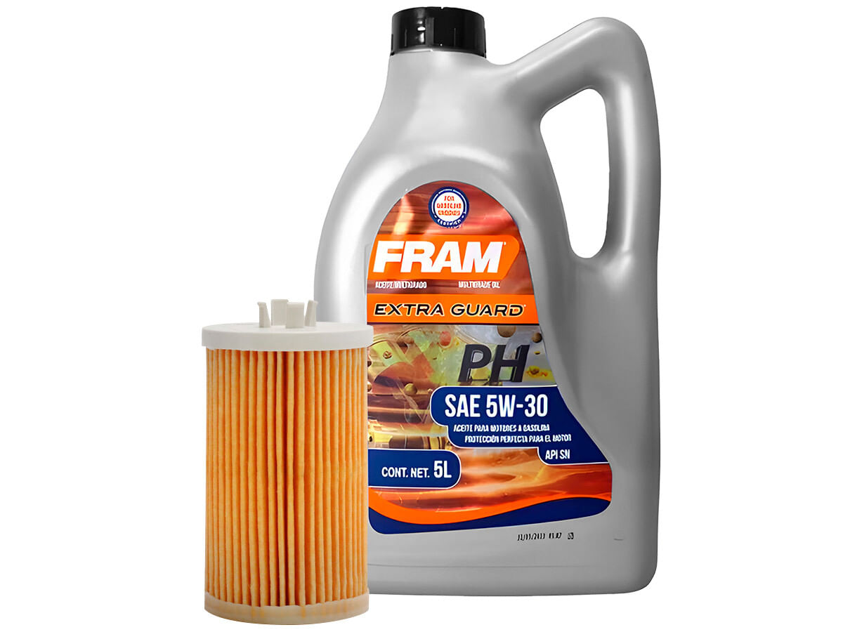 Kit De Aceite Mineral 5W30, Filtro Para Aceite Mineral (2 Piezas)