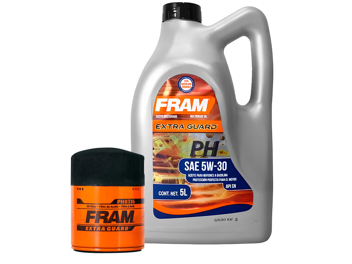 Kit De Aceite Mineral 5W30, Filtro Para Aceite Mineral (2 Piezas)