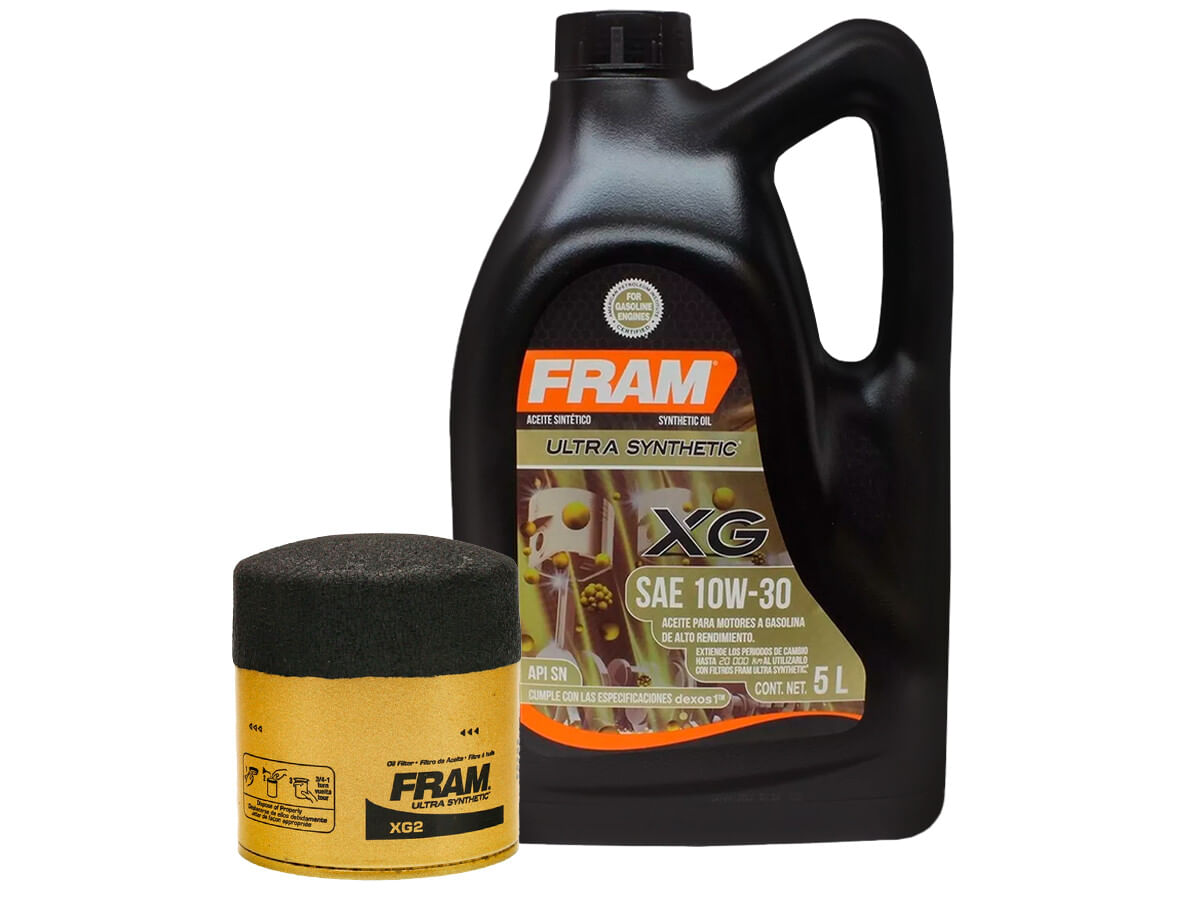 Kit De Aceite Sintético 10W30, Filtro Para Aceite Sintético (2 Piezas)