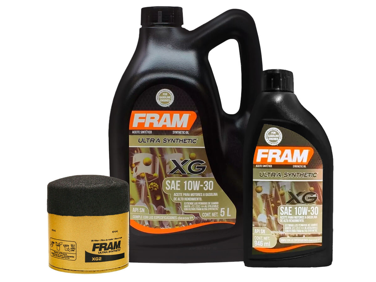 Kit De Aceite Sintético 10W30, Filtro Para Aceite Sintético (3 Piezas)