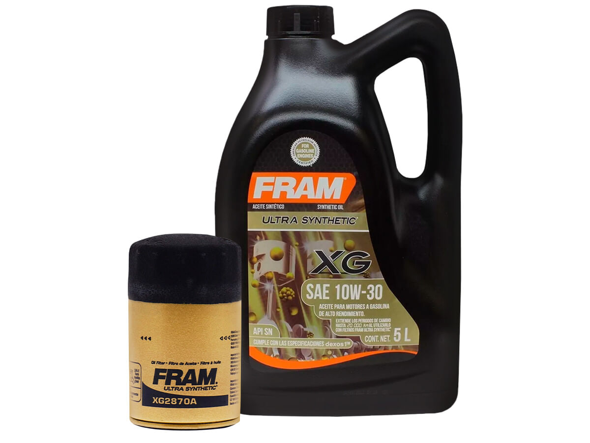 Kit De Aceite Sintético 10W30, Filtro Para Aceite Sintético (2 Piezas)