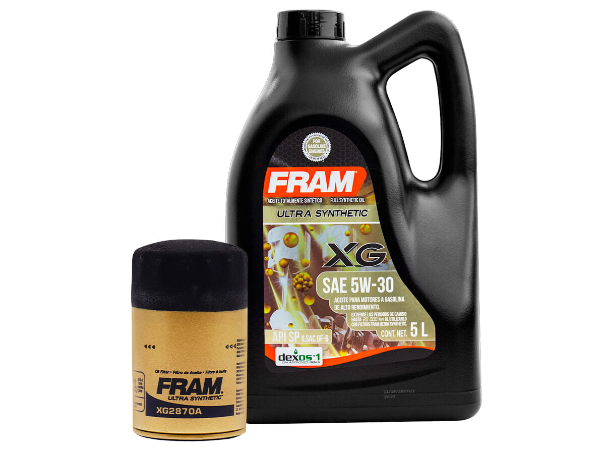 Kit De Aceite Sintético 5W30, Filtro Para Aceite Sintético (2 Piezas)