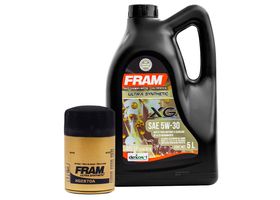 Kit De Aceite Sintético 5W30, Filtro Para Aceite Sintético (2 Piezas)