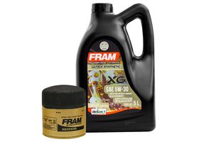 Kit De Aceite Sintético 5W30, Filtro Para Aceite Sintético (2 Piezas)