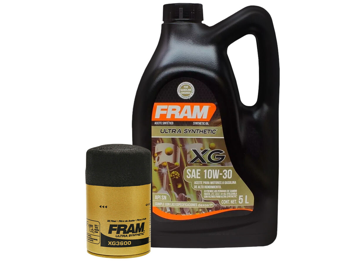 Kit De Aceite Sintético 10W30, Filtro Para Aceite Sintético (2 Piezas)