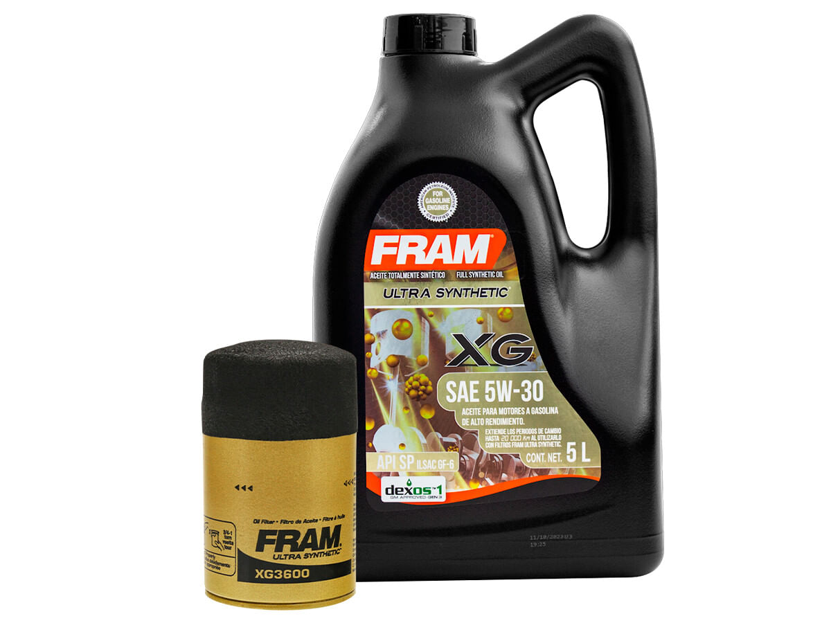 Kit De Aceite Sintético 5W30, Filtro Para Aceite Sintético (2 Piezas)