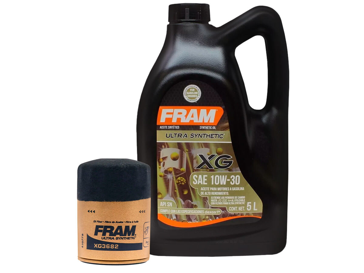 Kit De Aceite Sintético 10W30, Filtro Para Aceite Sintético (2 Piezas)