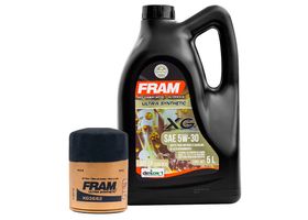 Kit De Aceite Sintético 5W30, Filtro Para Aceite Sintético (2 Piezas)