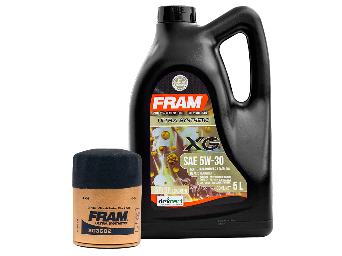 Kit De Aceite Sintético 5W30, Filtro Para Aceite Sintético (2 Piezas)