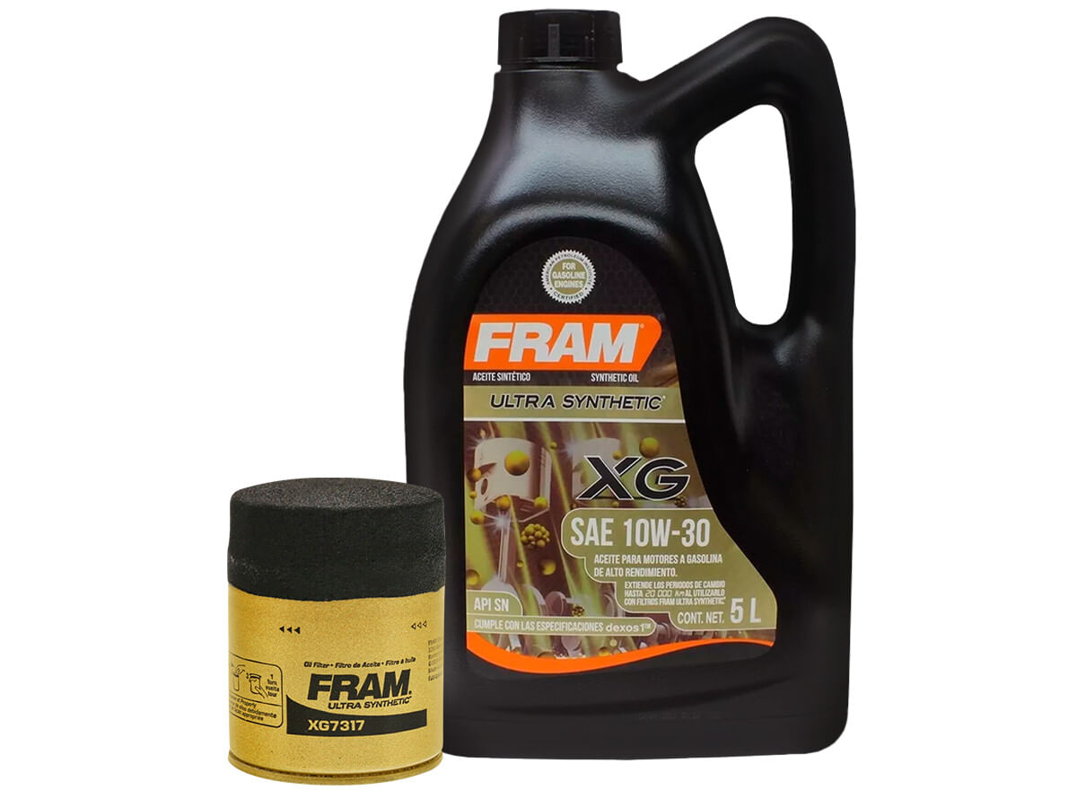 Kit De Aceite Sintético 10W30, Filtro Para Aceite Sintético (2 Piezas)