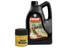 Kit De Aceite Sintético 5W30, Filtro Para Aceite Sintético (2 Piezas)