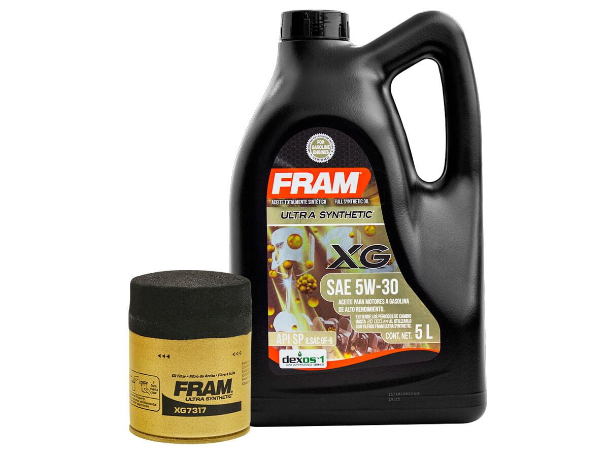 Kit De Aceite Sintético 5W30, Filtro Para Aceite Sintético (2 Piezas)