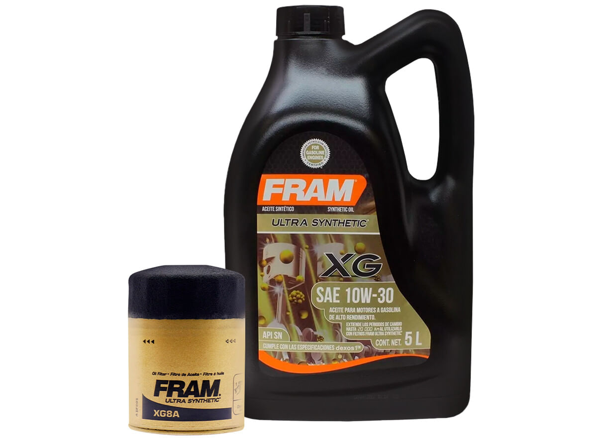 Kit De Aceite Sintético 10W30, Filtro Para Aceite Sintético (2 Piezas)