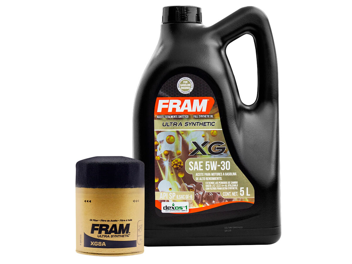 Kit De Aceite Sintético 5W30, Filtro Para Aceite Sintético (2 Piezas)