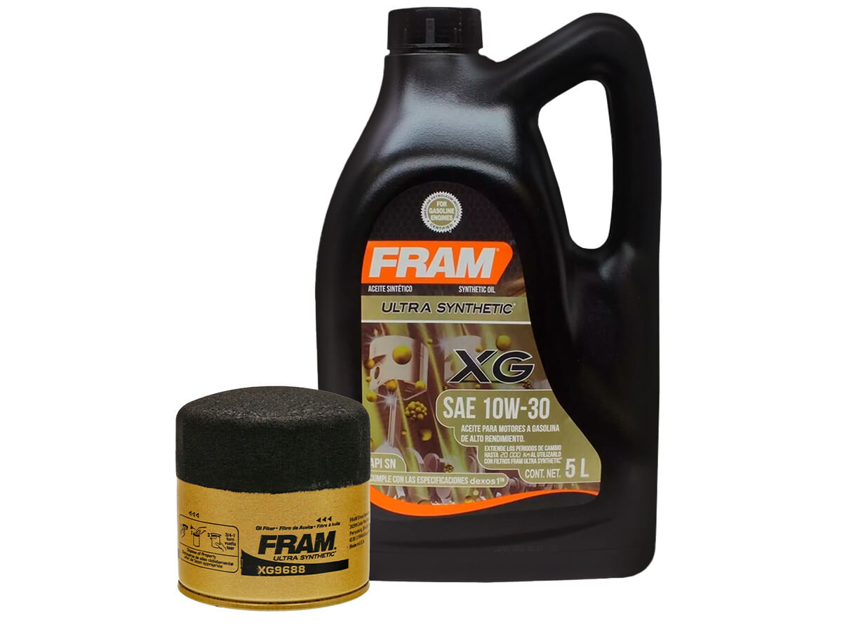 Kit De Aceite Sintético 10W30, Filtro Para Aceite Sintético (2 Piezas)