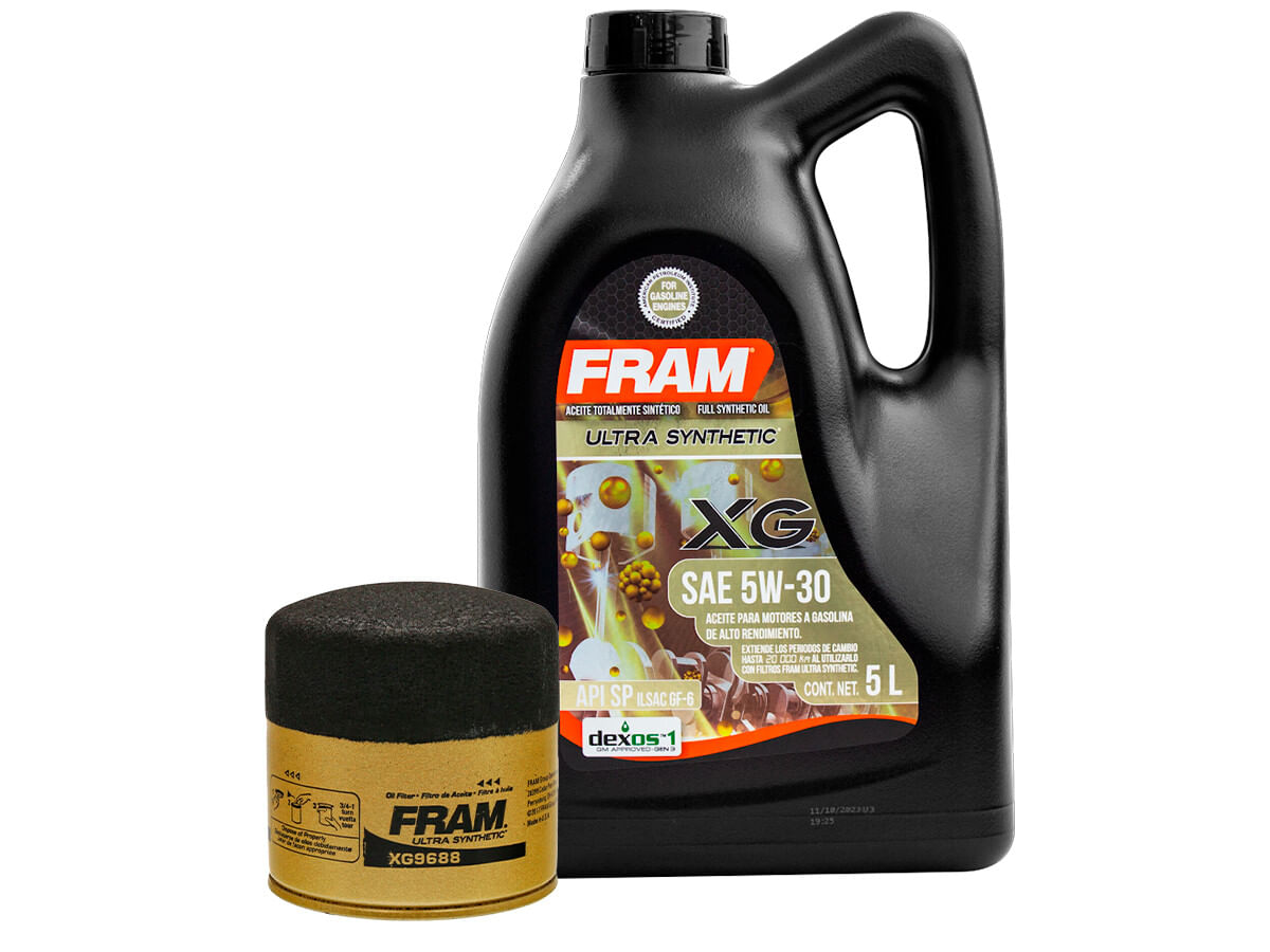 Kit De Aceite Sintético 5W30, Filtro Para Aceite Sintético (2 Piezas)