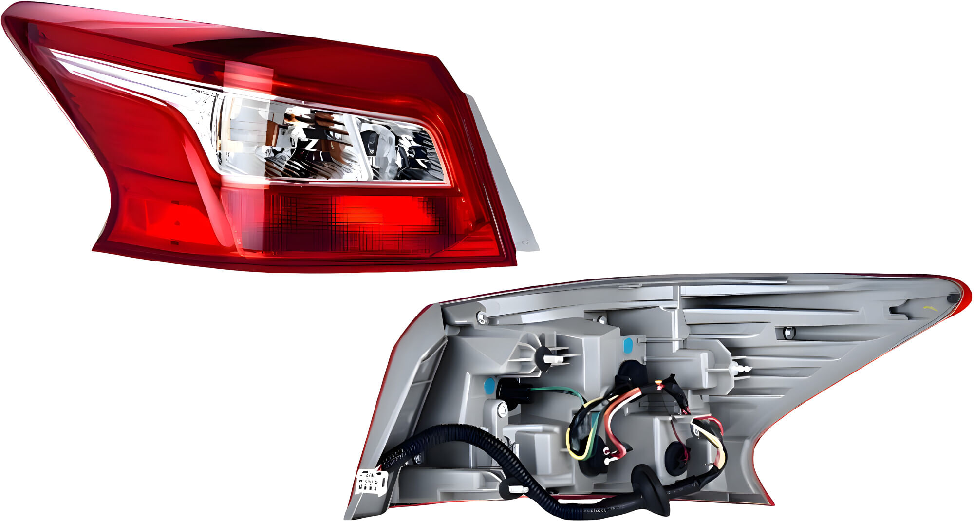 Calavera Exterior Con Leds Lado Conductor