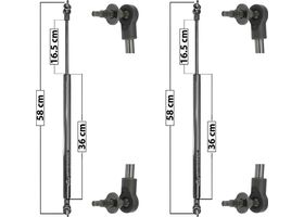 Par De Amortiguadores De 5a Puerta