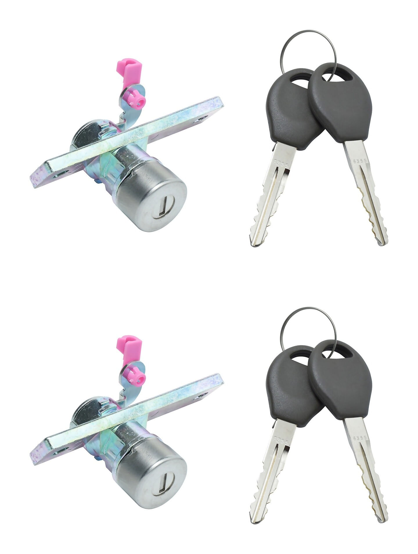 Par De Cilindros De Puertas Con Llave