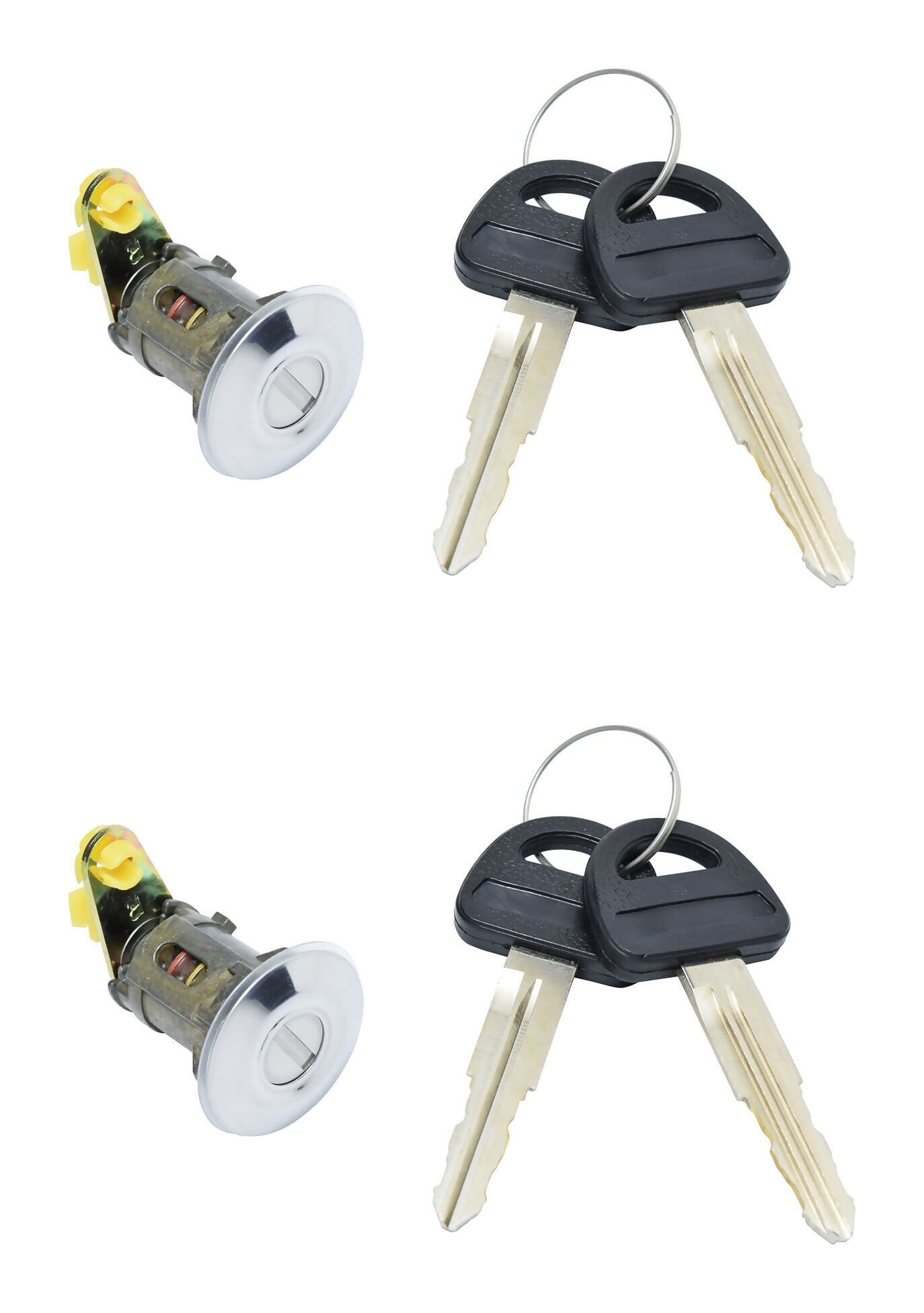 Par De Cilindros De Puertas Con Llave