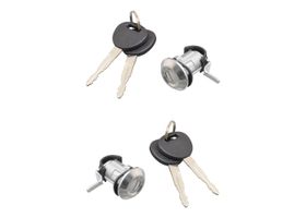 Par De Cilindros De Puertas Con Llave Cromados