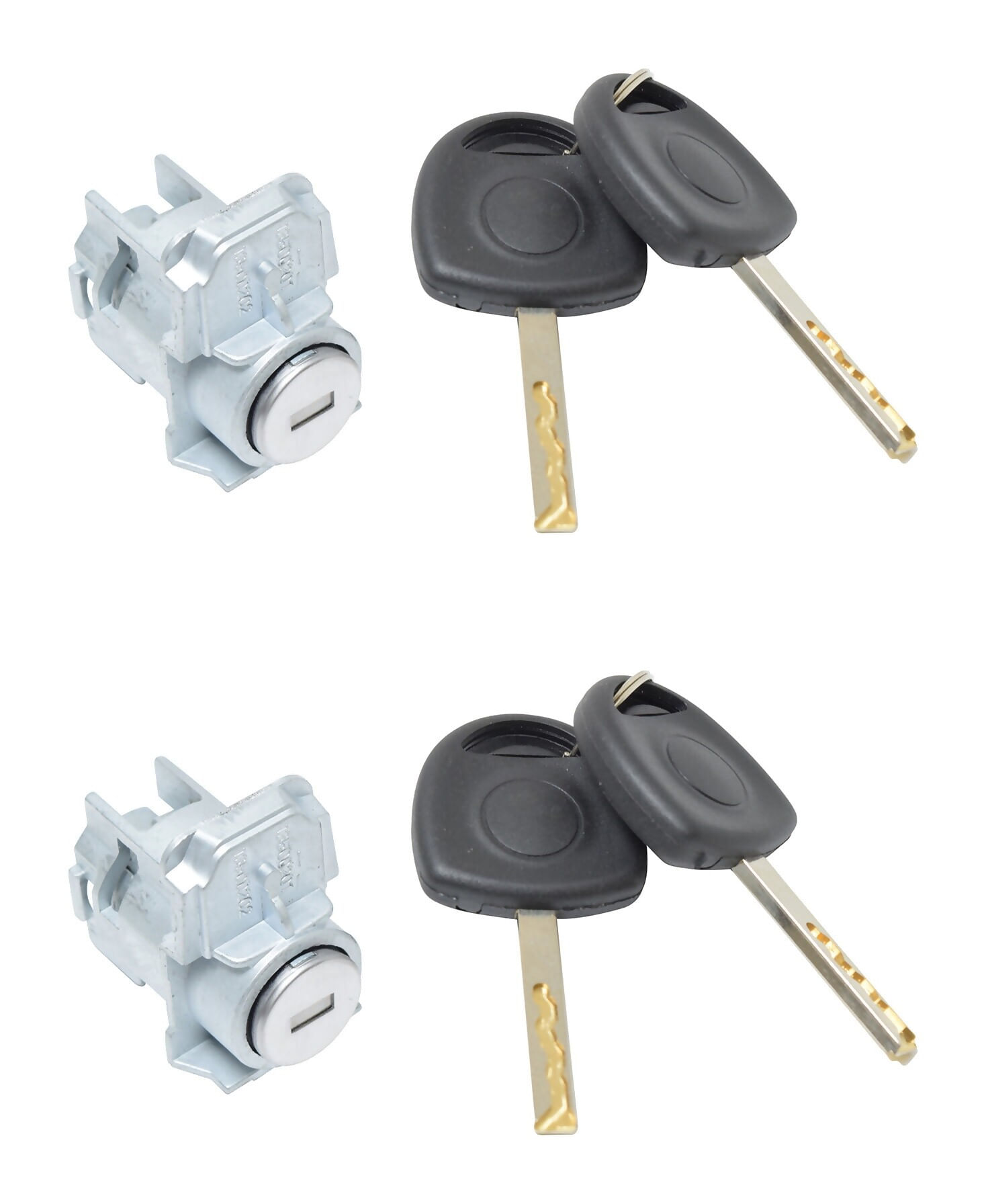 Par De Cilindros De Puertas Con Llave