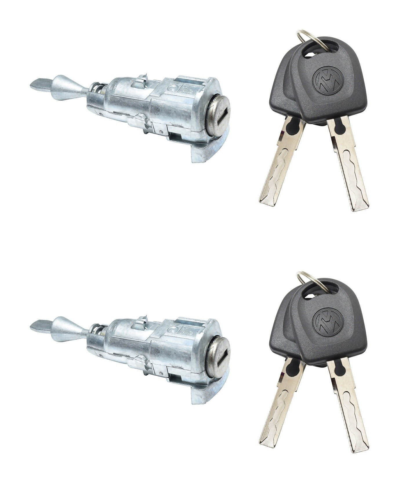 Par De Cilindros De Puertas Con Llave