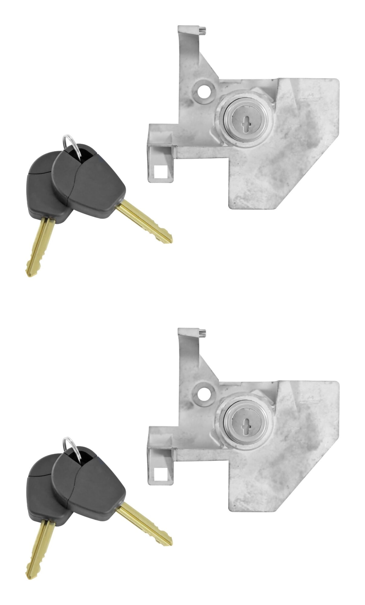 Par De Cilindros De Puertas Con Llave Cromados